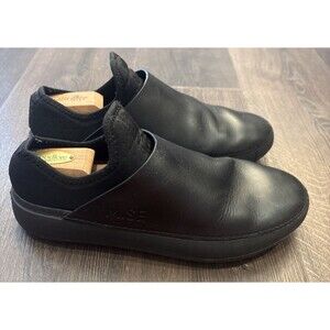Mise Standard Relaxed Kitchen Shoes Clogs Non-Slip Slip Black Mens Sz 44 US 10.5